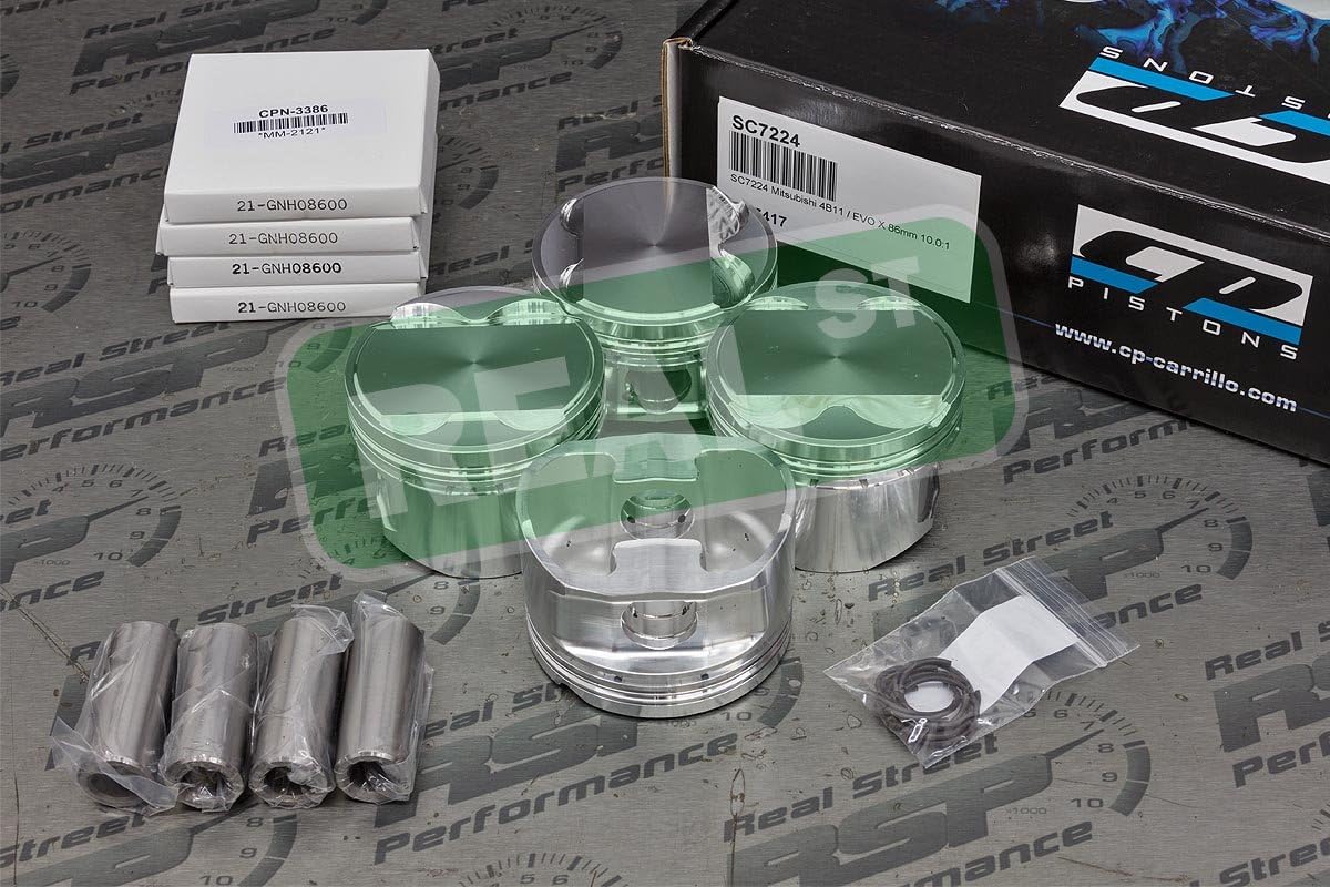 CP Pistons SC7224 Piston and Ring Set (for Mitsubishi 4B11