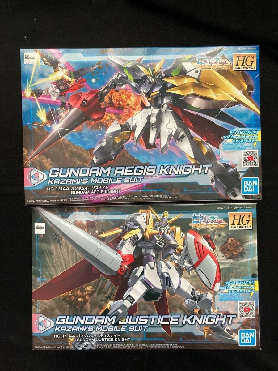 Amazon | HG 1/144 イージスナイト HG 1/144 ジャスティスナイト 