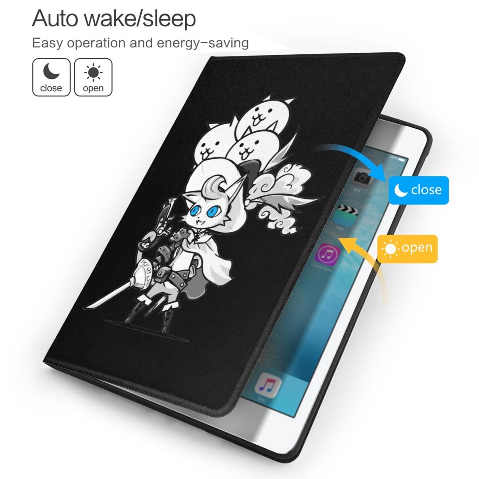 Amazon.co.jp: にゃんこ大戦争 iPad 10.2 用 ケース iPad 第9/8/7世代