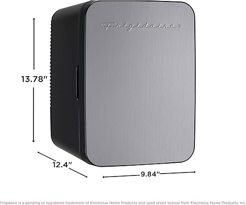 Miniatura 5 de Frigidaire EFMIS188-SS Refrigerador portátil de 10 litros, para 15 latas, de acero inoxidable cepillado, resistente