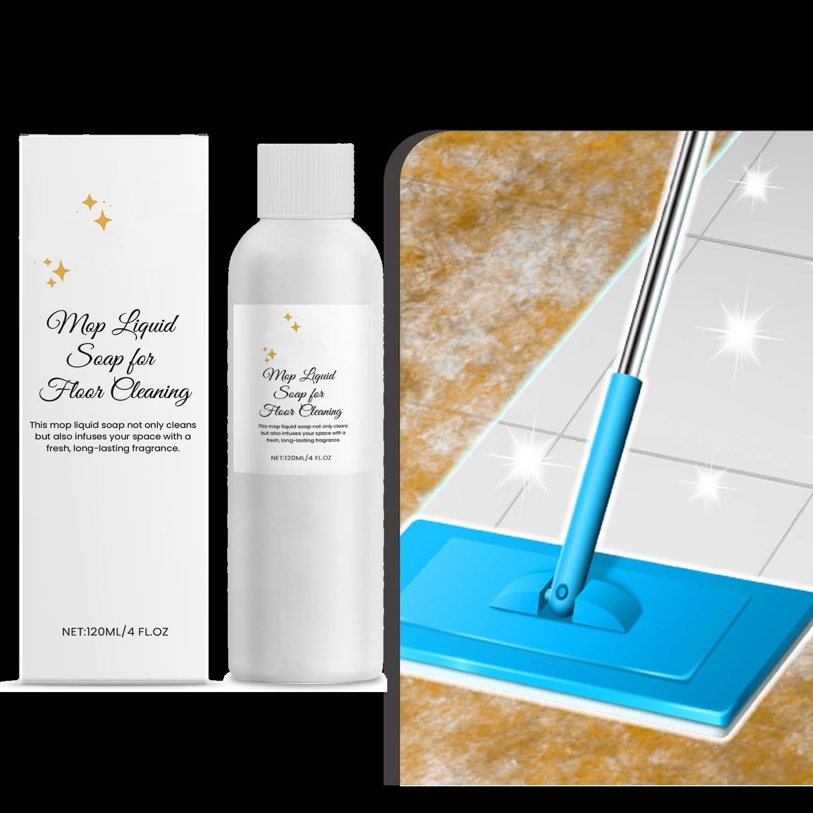 R&W Mop Soap,Cliprain Mop Soap,Multipurpose R and W Highly Scented Mop Soap,Reshline Mop Soap, Mavwicks Fragrances Mop Soap,R and W Mop Soap,Highly Scented Mop Soap (1, 1Pc)