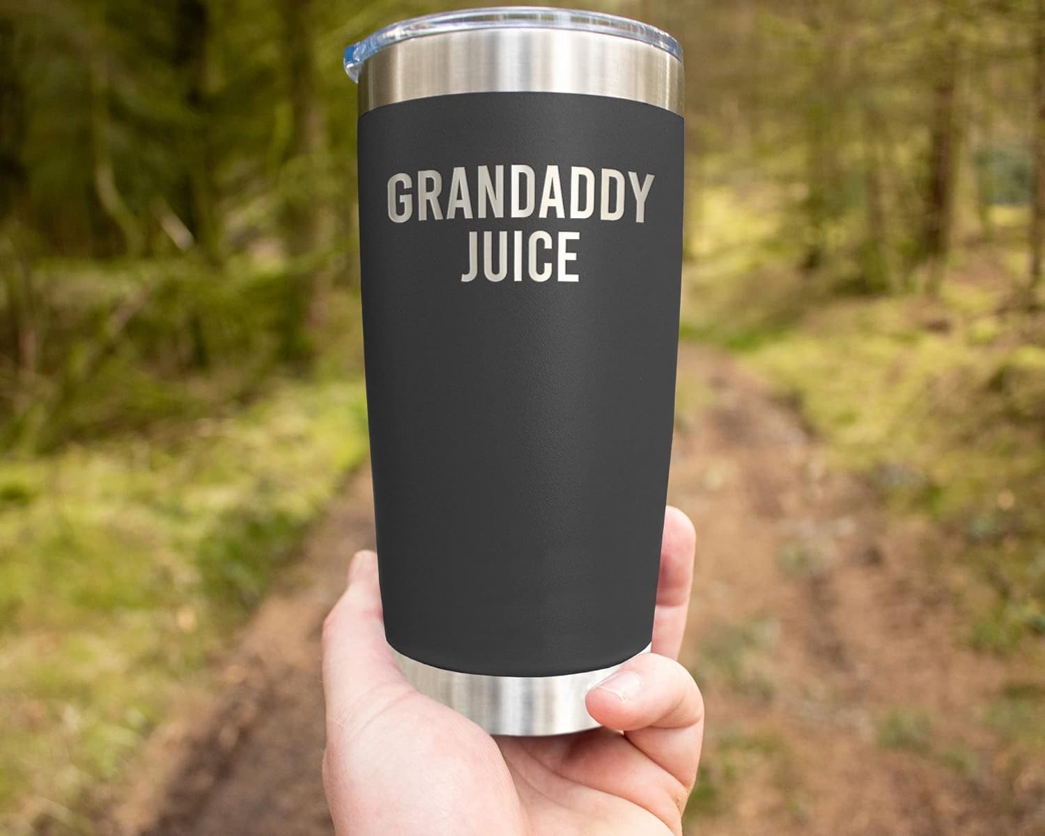 LissiArt97 Grandaddy Juice Tumblers Laser Engraved - 20Oz Travel Tumbler For Father's Day Birthday Christmas - Travel Tumbler Gifts For Grandaddy - New Grandaddy - Grandaddy To Be - Grandaddy Gift - Image 2