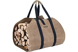 Firewood Carrier: Your trusty companion for warmth and comfort