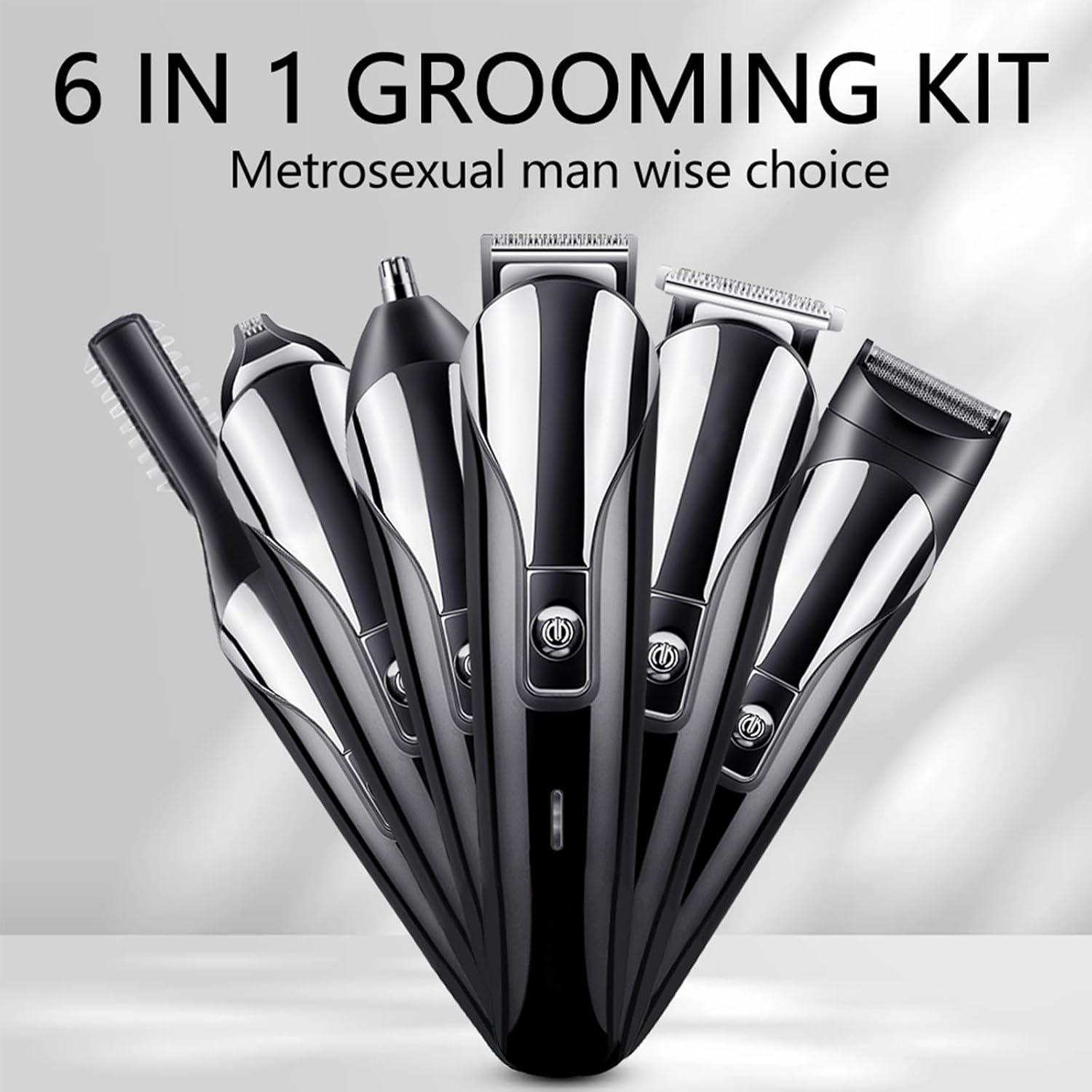 Beard Trimmer for Men - Cordless Trimmer, 8 Hour Life, Tool Free Adjustable Zero Gapped Blade, Barber Supplies, Mustache Trimmer