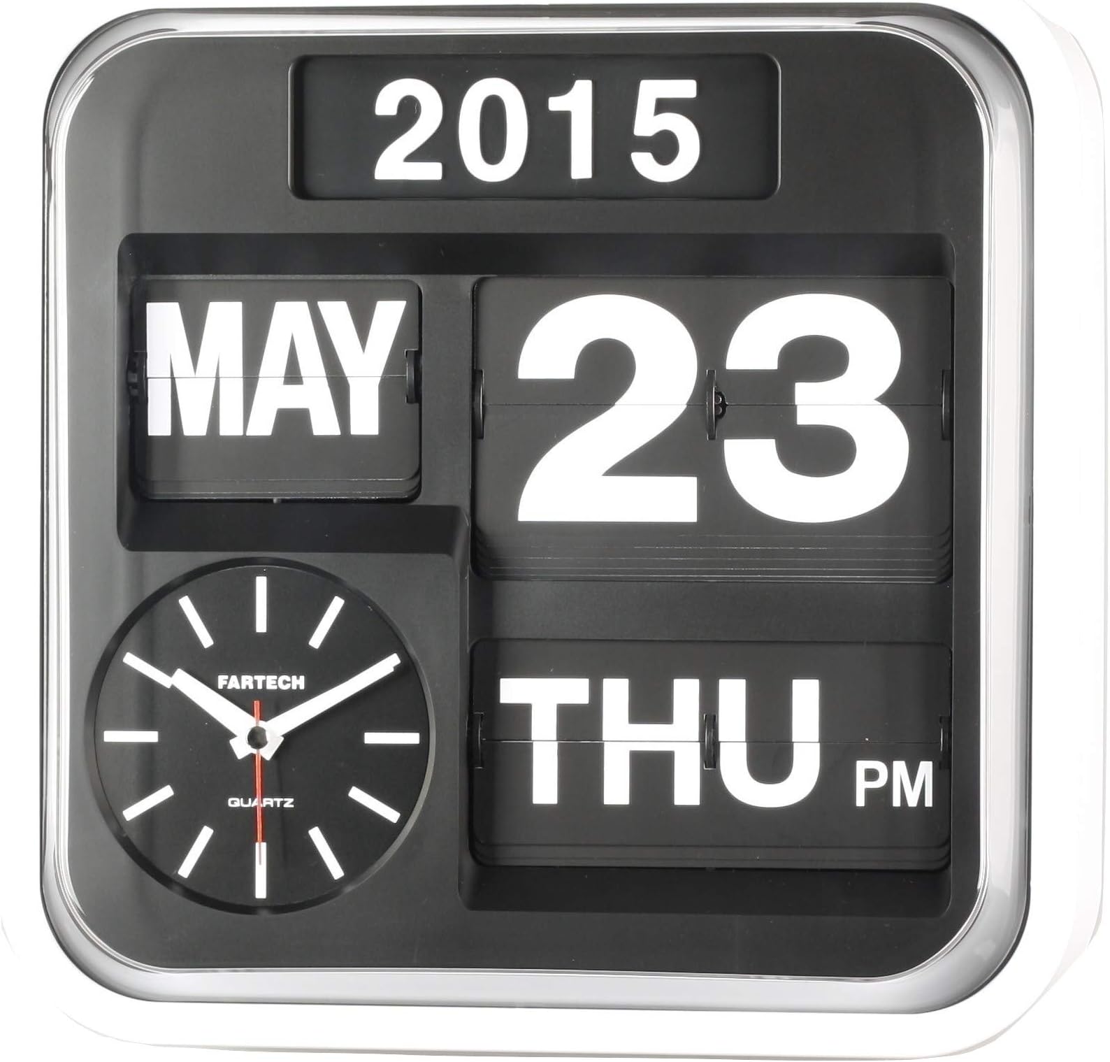 FARTECH Auto Calendar Flip Clock AD-640 (Standard)