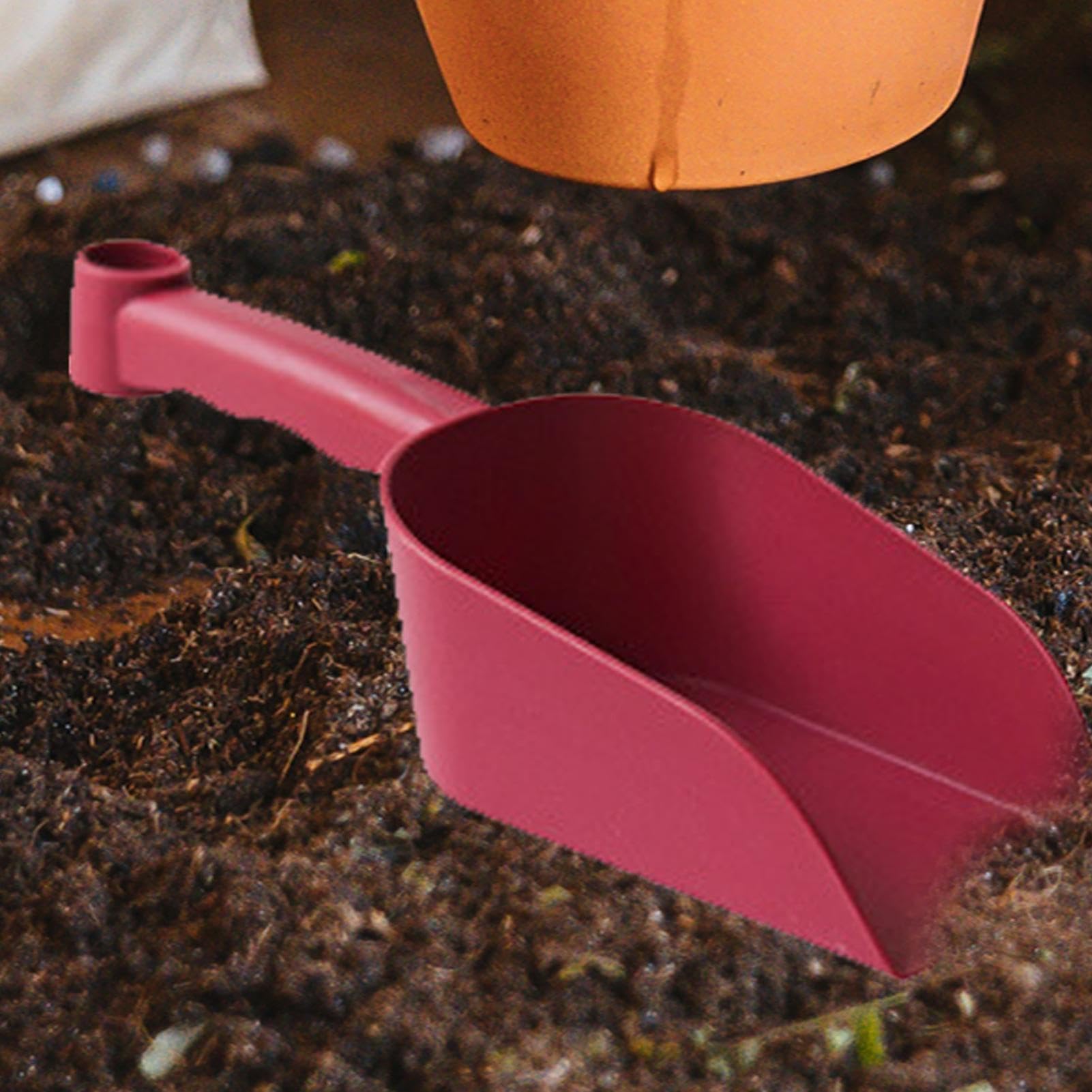 Pala para Arena de Gato, Resistente, Antideslizante y cómodo for Plantar en Interiores, cuidar la Grasa macetas