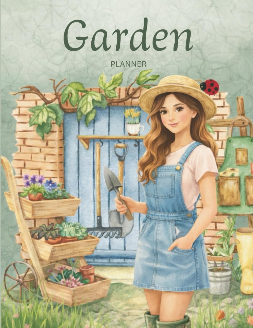 Garden Planner The Ultimate Gardening Journal, Plant Log and Garden Organizer: Plan, track, organize and grow your garden with calendars, logs, checklists and plant trackers