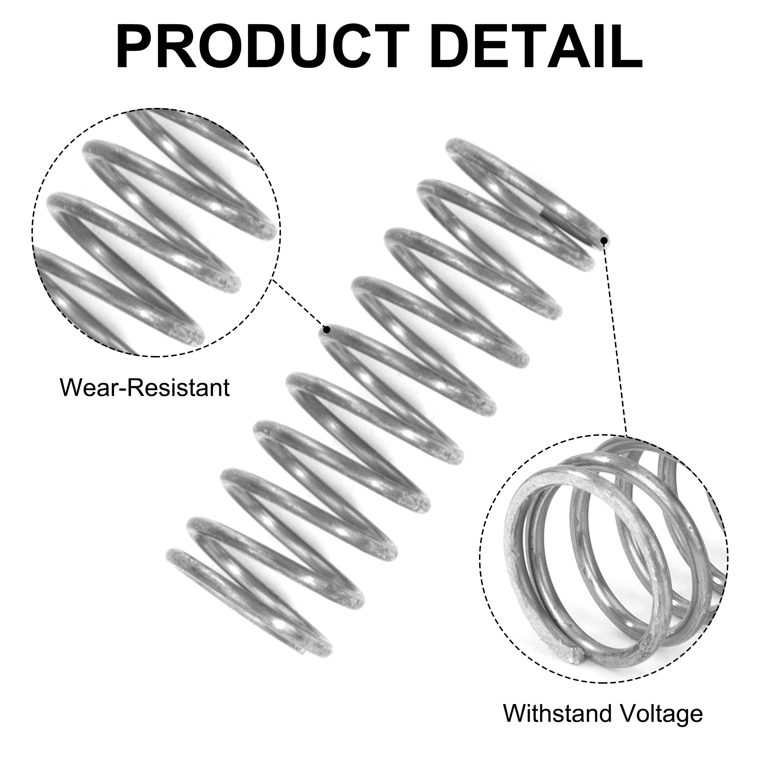 GUNGY Ressorts De Compression 25 Mm Ressort En Acier