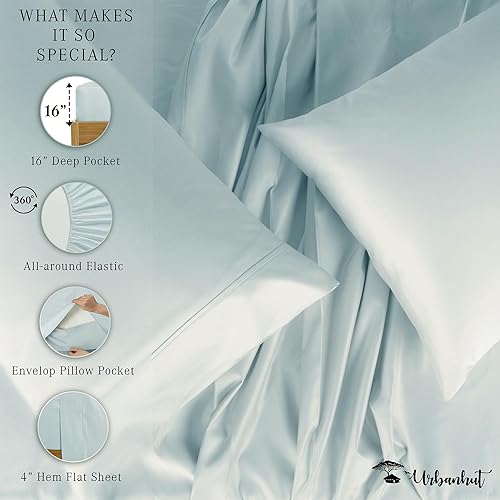 Miniatura 5 de URBANHUT 1000 TC Juego de sábanas