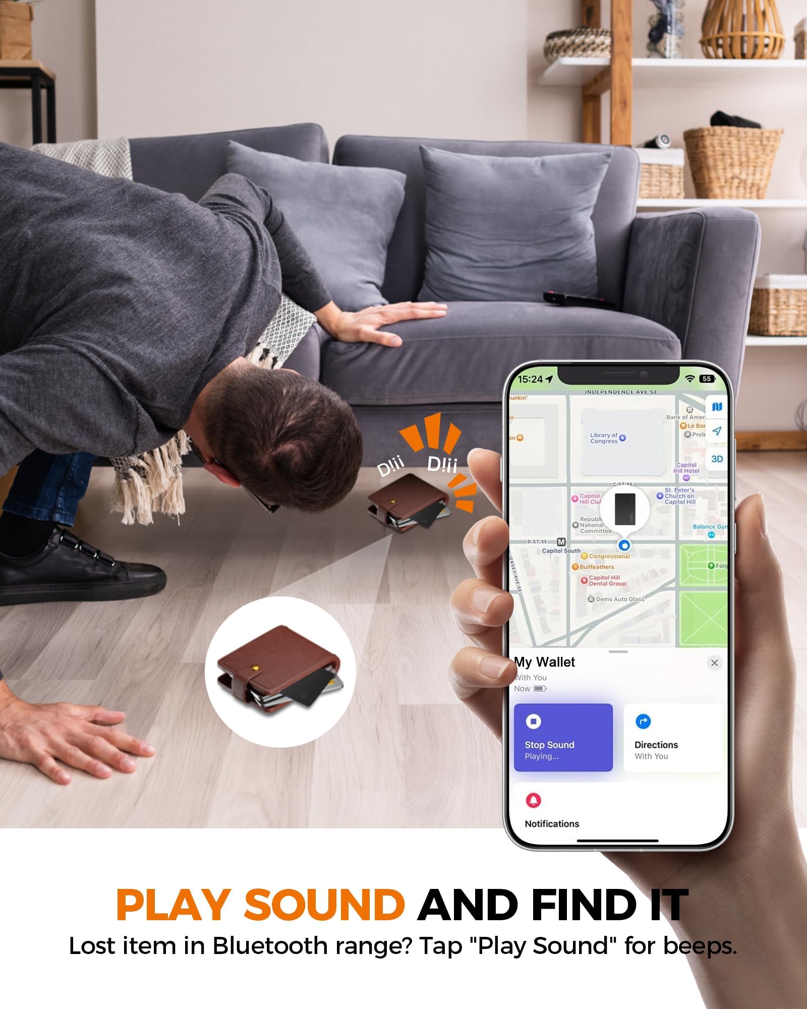 Onvis Localizzatore e Tracker Bluetooth Compatibile Apple Dov'è (iOS), 6 Anni Batteria, IP68 Impermeabile, Certificazione MFi, Slim Wallet Tracker Card per Portafogli, Valigie, Passaporti Onvis Localizzatore e Tracker Bluetooth Compatibile Apple Dov'è (iOS), 6 Anni Batteria, IP68 Impermeabile, Certificazione MFi, Slim Wallet Tracker Card per Portafogli, Valigie, Passaporti