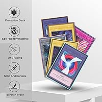 Vista 3 de 1000 fundas para tarjetas Magic The Gathering, FOTEEMO Yugi-oh, fundas para tarjetas pequeñas japonesas, fundas protectoras de tarjetas que protegen