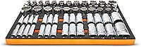 Vista 4 de GEARWRENCH 60 Piece 1/2” Drive Master SAE Socket Set in Foam Storage Tray - GWMSSKT12SAE