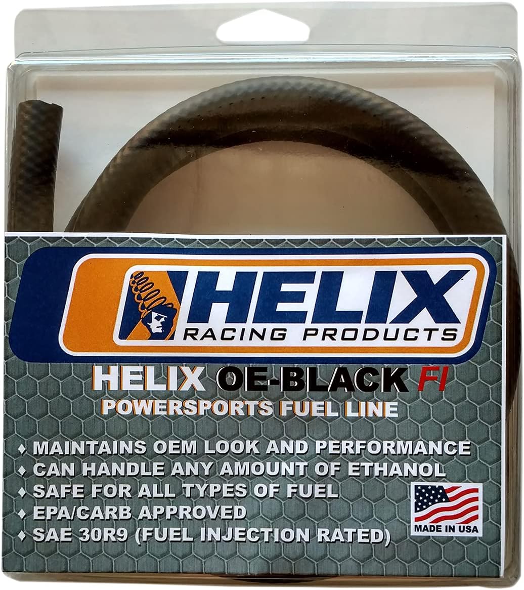 Helix 22-0056 Fuel/Oil Line Black 3/8" X 3'