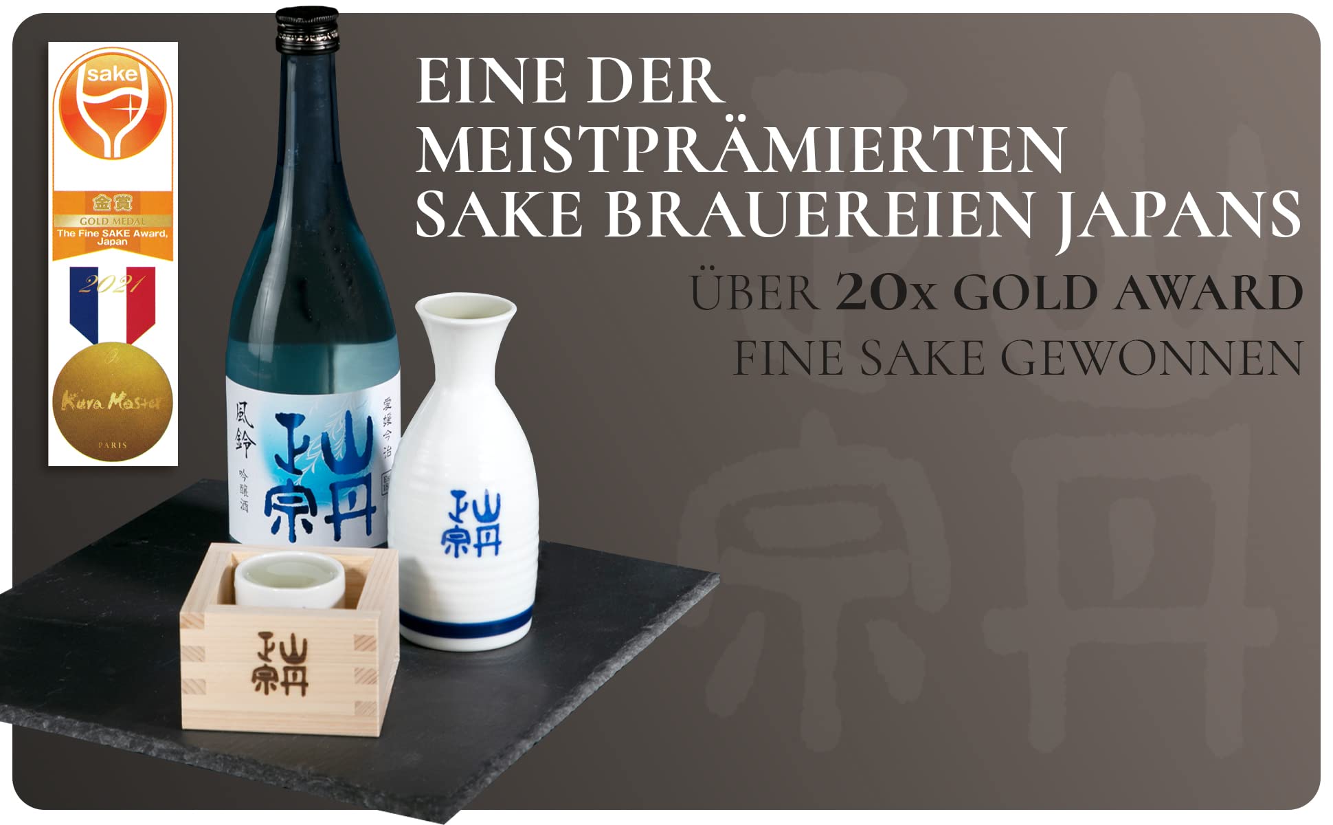 YAMATAN MASAMUNE - Sake Reiswein in Premium-Qualität | Japanische Wein Spezialität | Hon-Jozo japanischer Premium-Sake traditioneller Reiswein aus Japan (1 x 0.72 l)