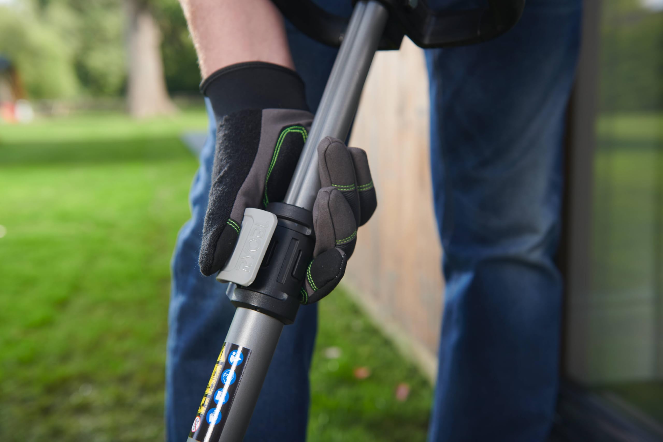 RYOBI Limpiador de Juntas 18 V One+™ RY18PCC-0 | Limpieza Terraza, Calzadas, Lallas, Pavimentos, Deshierbe Juntas, Se vende sin batería ni cargador