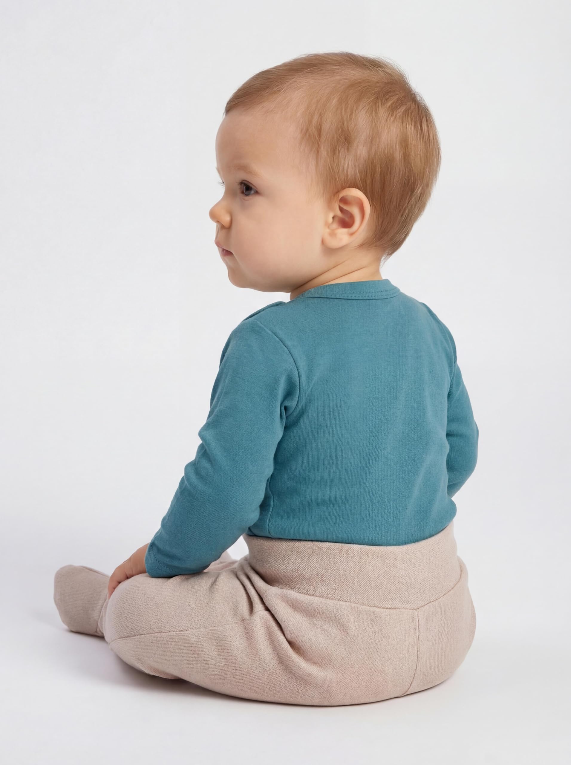 TupTam Baby Body Langarm – Wickelbody Langarm für Jungen & Mädchen, 5er Pack, 100% Baumwolle, OEKO-TEX