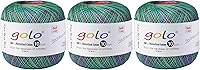 Vista 18 de golo 24 bolas hilo de ganchillo tamaño 10 hilo para tejer a mano hilo de ganchillo 10-24-1
