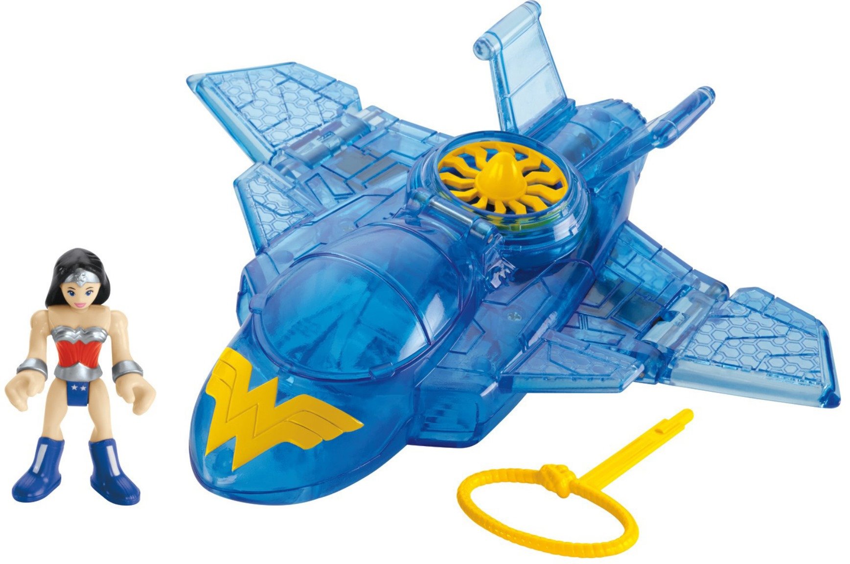 Hot Wheels 1/64 Wonder Woman Invisible Jet - Édition Collector 2017 - Scellé
