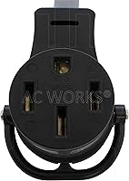 Vista 4 de AC WORKS Adaptador de Carga para Vehículo Eléctrico para Uso en Tesla (Unidad de 30A 250V CA de 6-30 para Tesla)