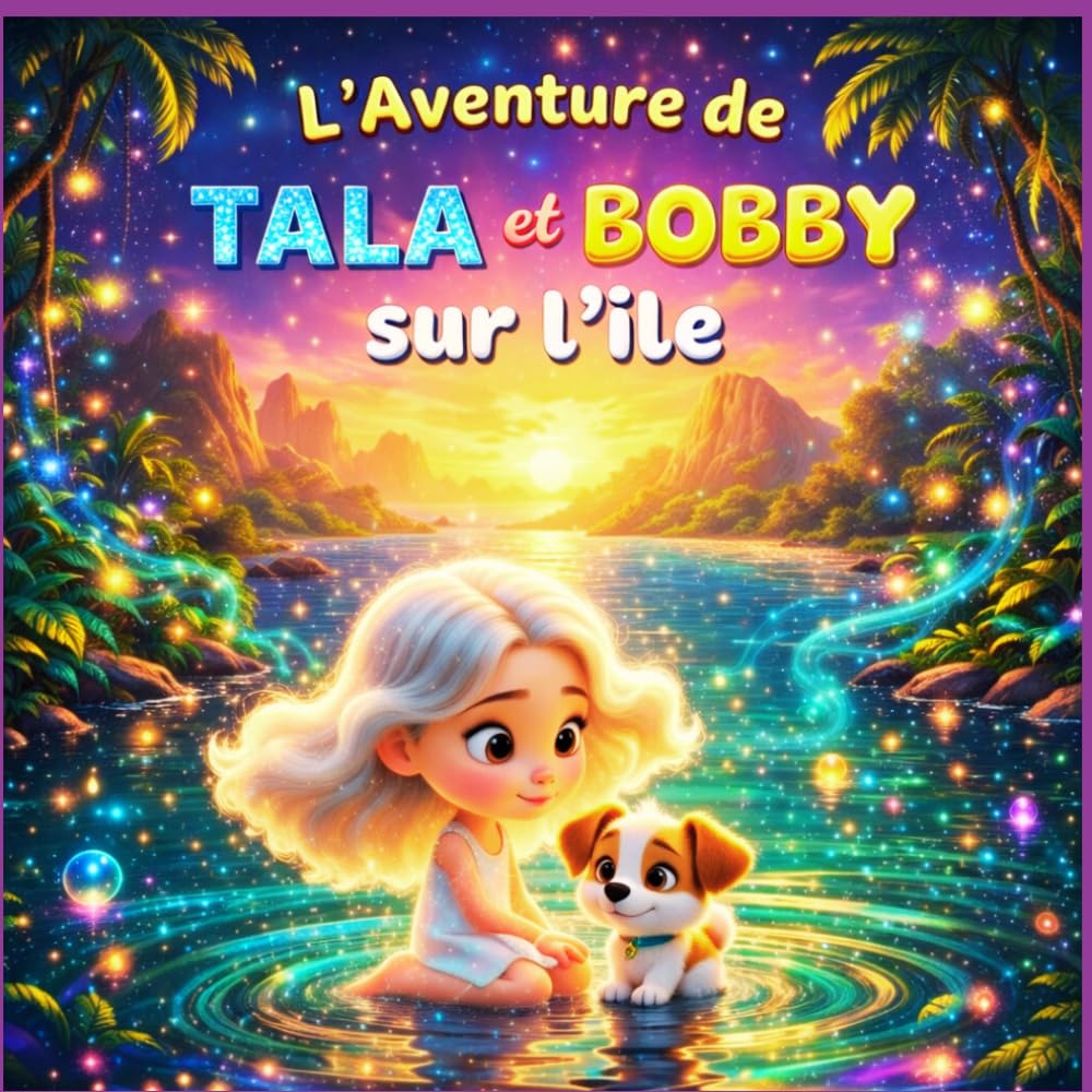 L’Aventure de Tala et Bobby sur l’Île: Une adorable histoire d’animaux pour les enfants de 3 à 5 ans (Les Grandes Aventures de Tala)