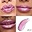 Kaely 2-in-1 Light Rose Pink Metallic Lipstick and Lip Liner, Shimmer Liquid Metallic Lipsticks for Women, Glitter Lip Gloss Stain Long Lasting Waterproof Smudge Proof 24 Hour, Vegan Makeup, 10