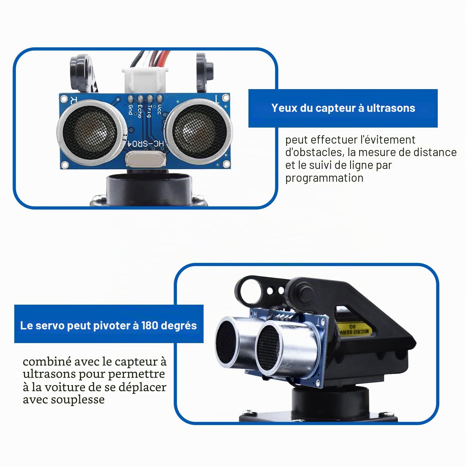 KEYESTUDIO Kit de démarrage de Voiture Robot 4 Roues motrices pour Arduino IDE, télécommande Infrarouge Bluetooth, Suivi de Ligne, prévention des Obstacles, etc. Kit de Programmation robotique