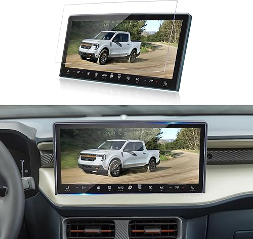 Miniatura 10 de GFJNFG - Protector de pantalla GPS para Ford Maverick 2022 de 8 pulgadas, protector de pantalla táctil central de vidrio templado, pantalla de