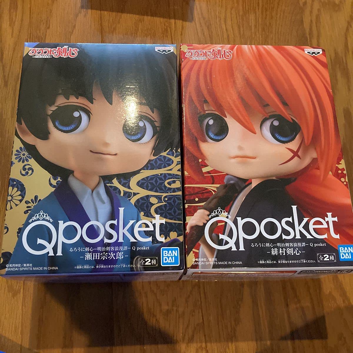 Amazon.co.jp: 15点以上で○在庫2セット○Qposket○るろうに剣心○明治 