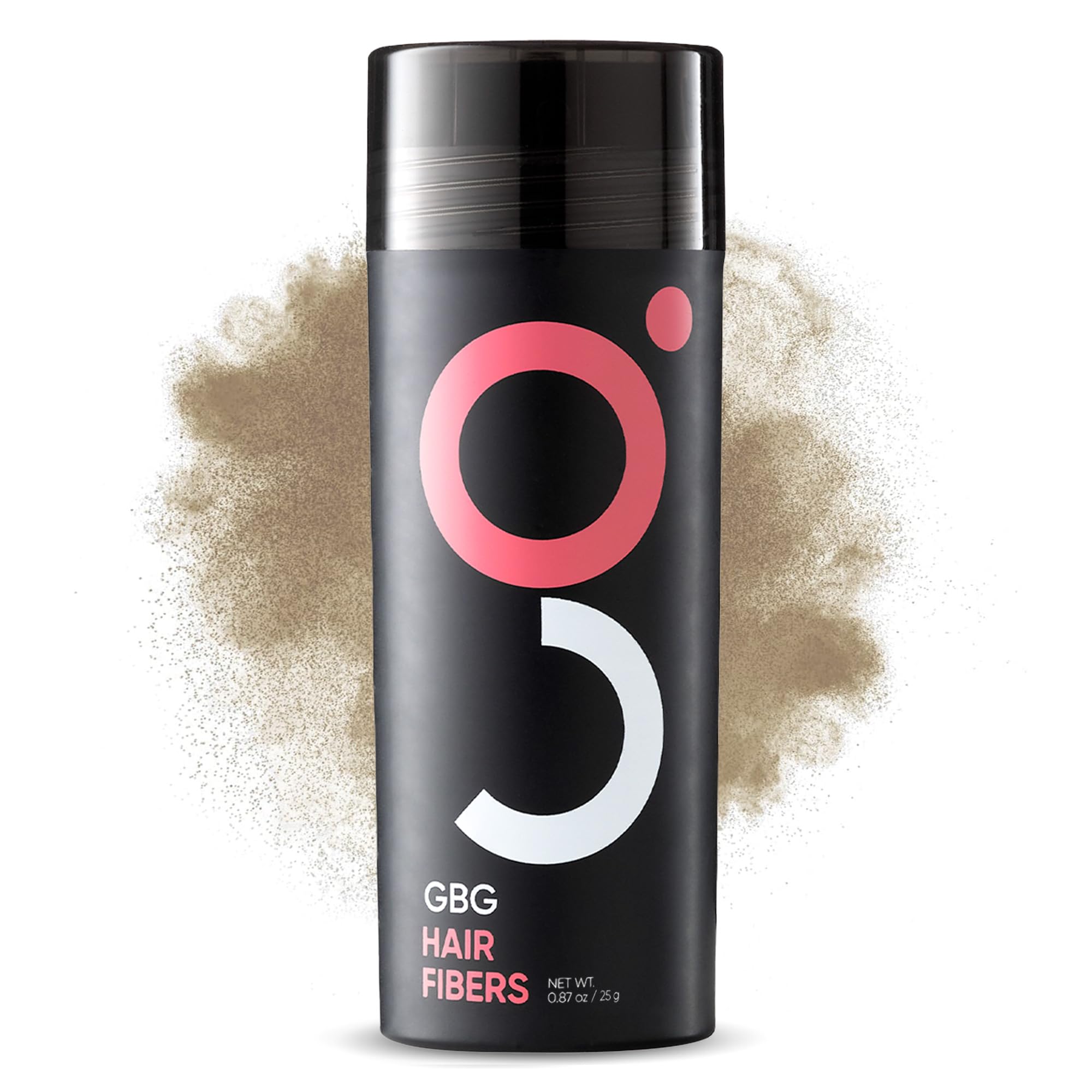 GBG Womens Hair Fibers for Thinning, Fine Hair & Bald Spots, Blonde - Thickening Fibers for Instant Cover Up & Volume in 30 Seconds, Touch Up and Thickener for Women & Men 25g - Cruelty Free