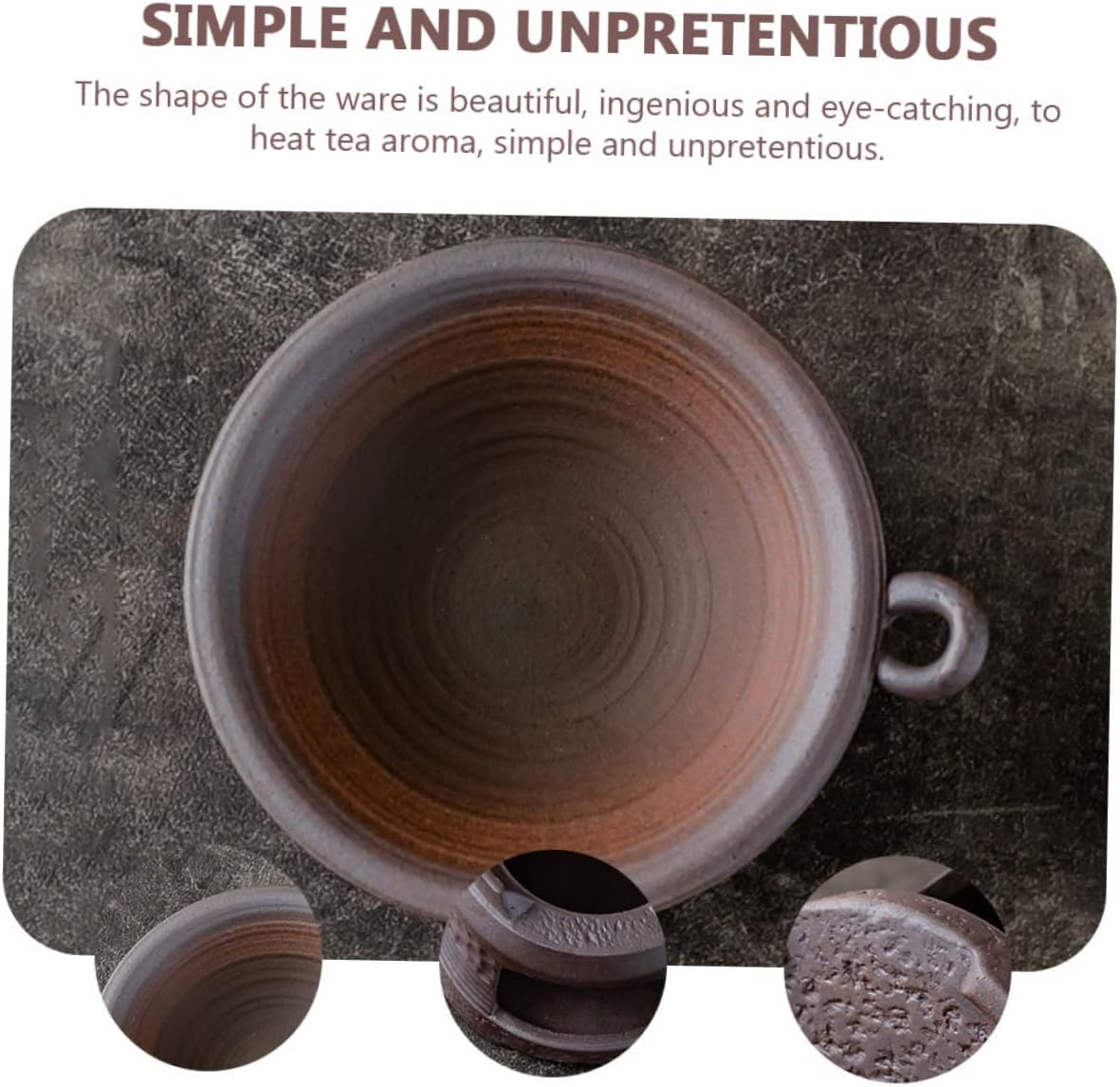 Teapot Tea Stove Holder Clay Teapot Warmer Tea Pot Sets Elegant Ceramic Candle Stand