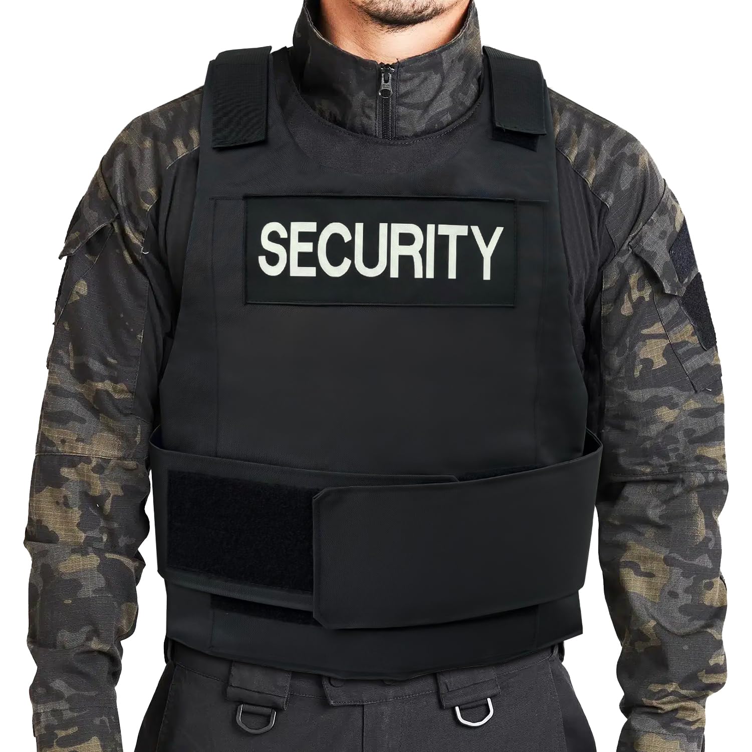 Taeku Gilet da Allenamento Outdoor, Gilet di Sicurezza Leggero Regolabile per Airsoft, Paintball, Cosplay e Giochi di Squadra
