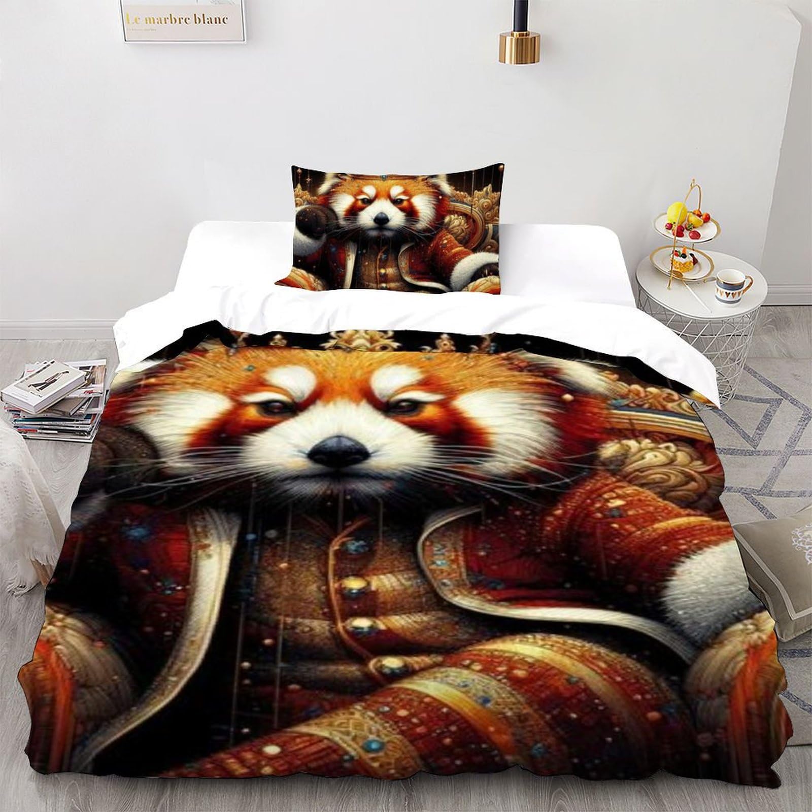 Housse de couette avec fermeture éclair pratique pour lit enfant 3D
