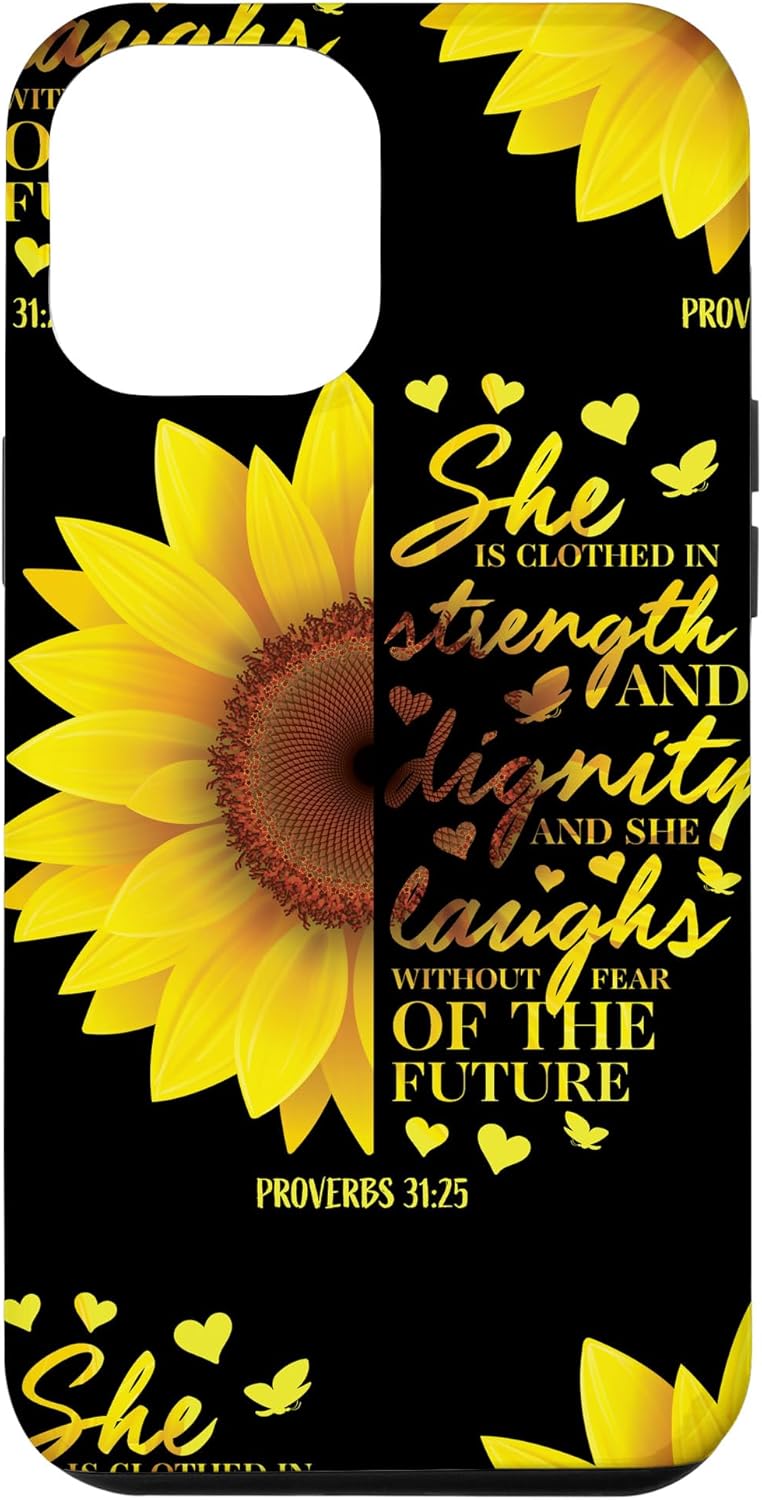 iPhone 15 Pro Max Christian Cute Bible Verse Phone Cases