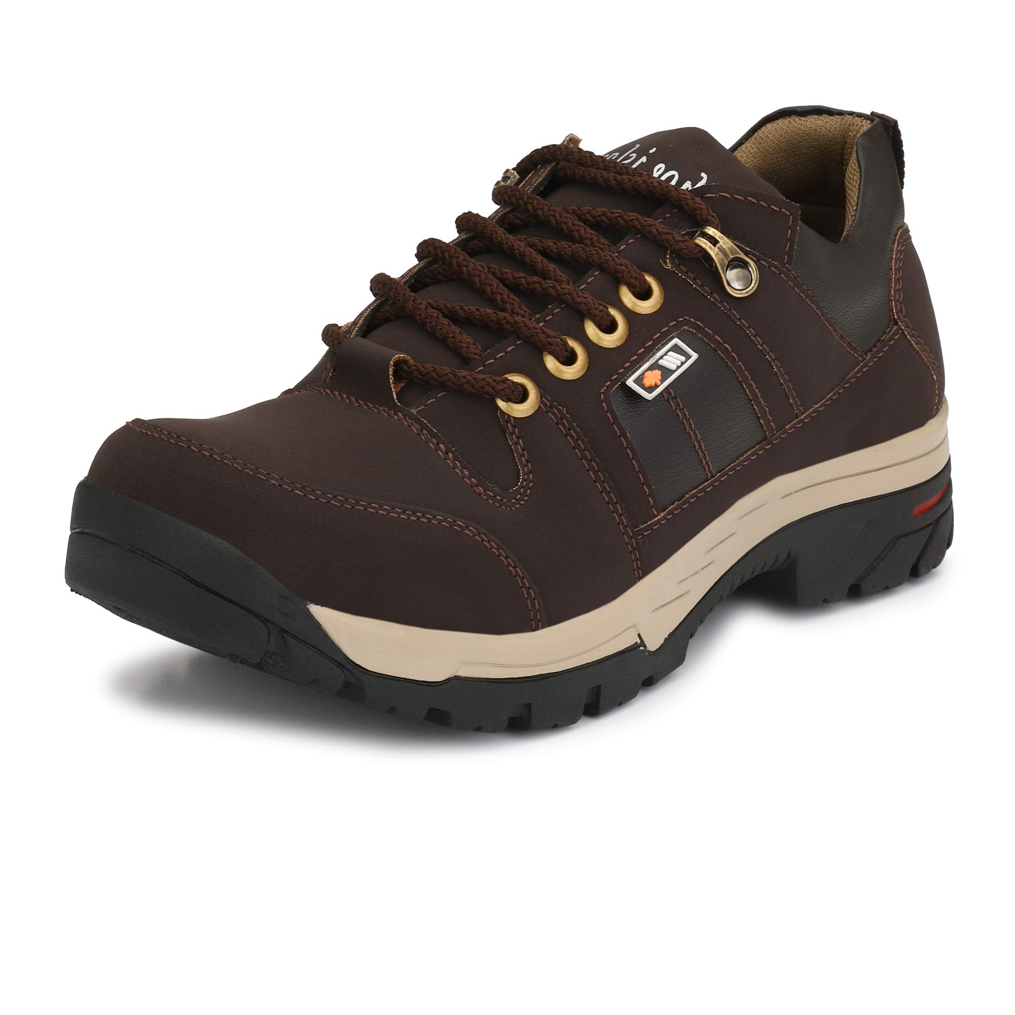 Shoe Island Brown Tough Suede Leather Ankle Length Casual Boots for Men, Size 9 UK/India (B07Q9LY1K9) Amazon Price History, Amazon Price Tracker