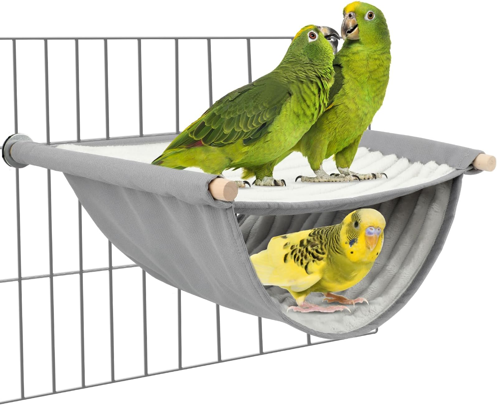 BWOGUE Vogelnest-Hängematte – Warmes Schlafnest Für Sittiche & Kleine Haustiere, 22,9x18,3 Cm, Weich & Waschbar