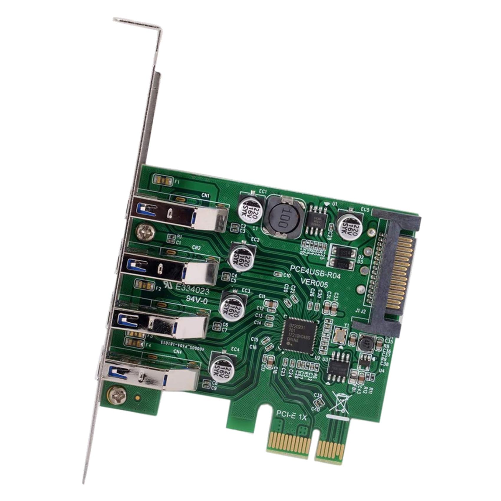 3 x Low Profile 4 porty PCI-E na USB 3.0 HUB PCI Express rozszerzenia karty 5 Gbit/S USB 1.1/2.0/3.0 operacyjne systemy operacyjne