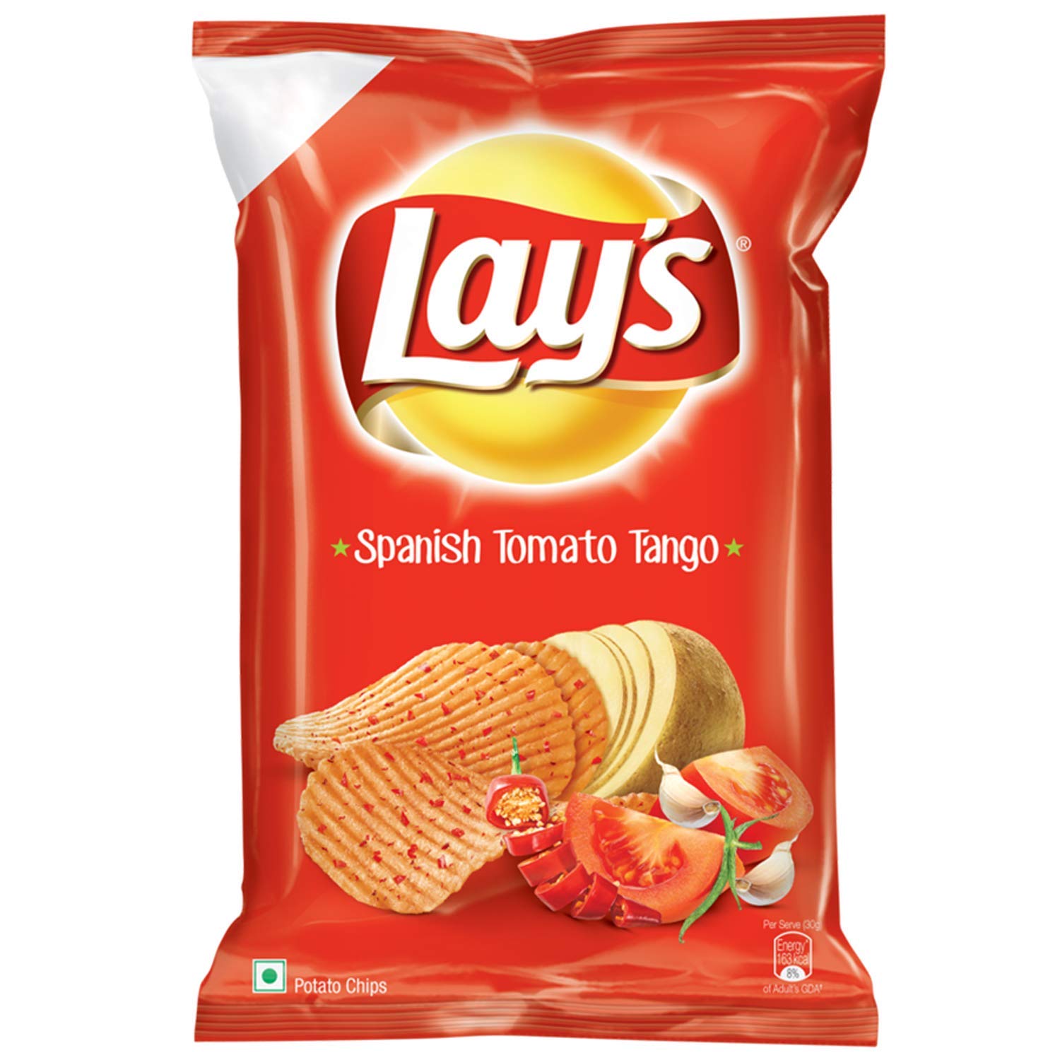 Lay's Lays Lay’s Core - Spanish Tomato Tango, 78gm Pouch, 78 g