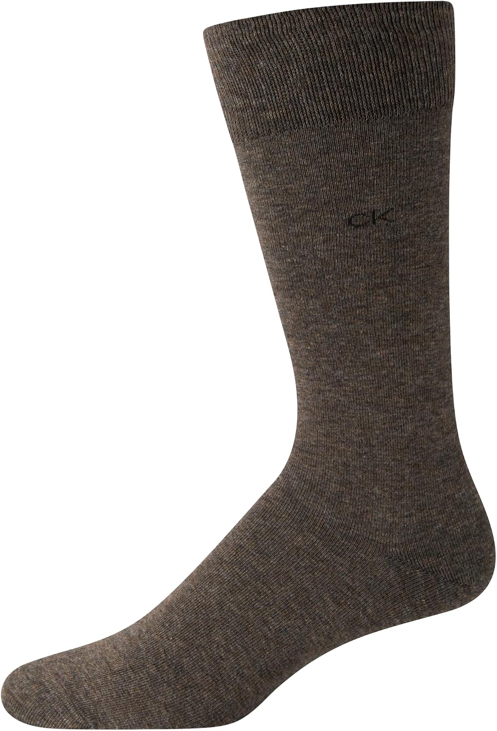 Calvin Klein Mens Dress Socks - 8 Pack Soft Cotton Blend Work Crew Socks for Men for Casual Business & Formal Wear