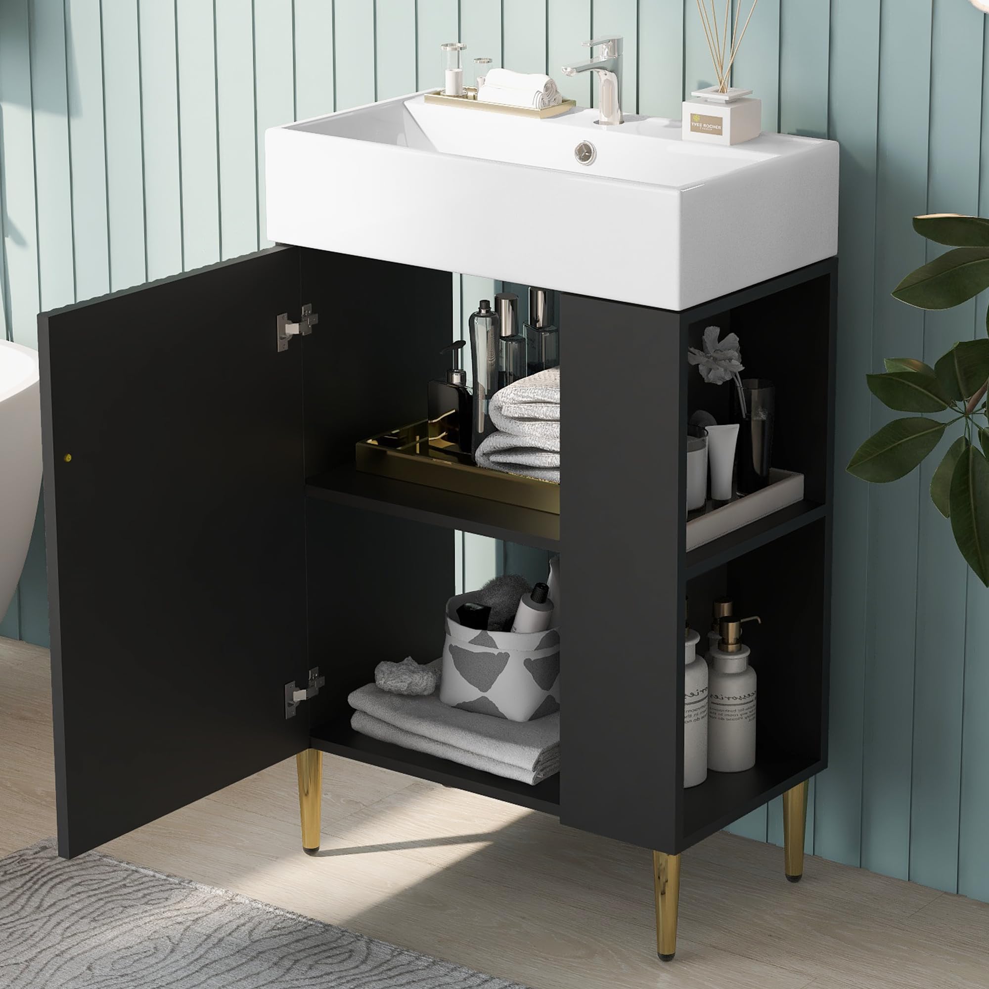 22 Inch Bathroom Vanitynull