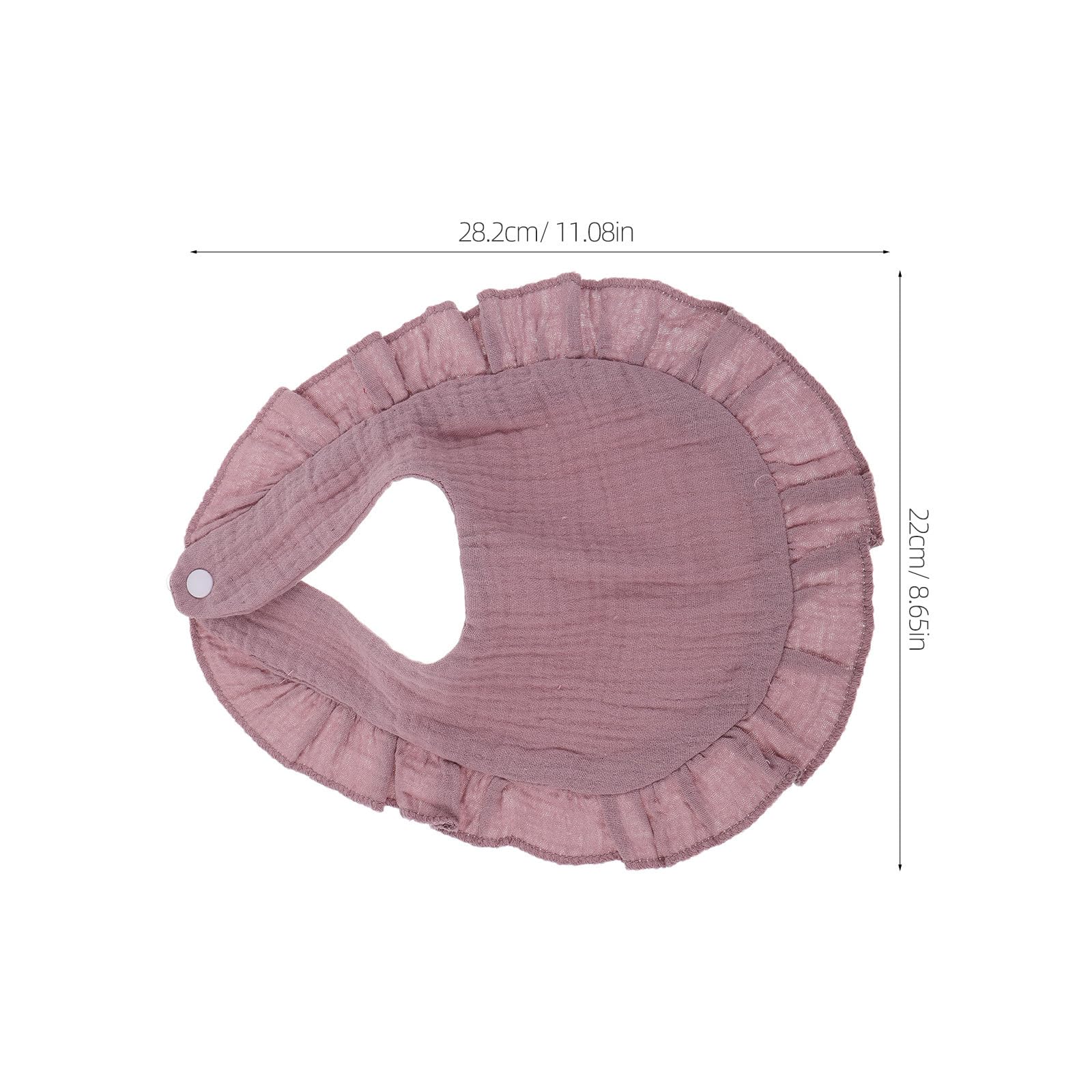 8 Stück Pack Lätzchen aus Weichem Baumwollmaterial Super Saugfähig Sabberlätzchen für Jungen und Mädchen Vielseitige Farbauswahl Geeignet zum Zahnen