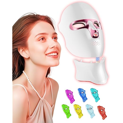 FOLOKE USB-C Red Light Face & Neck Mask
