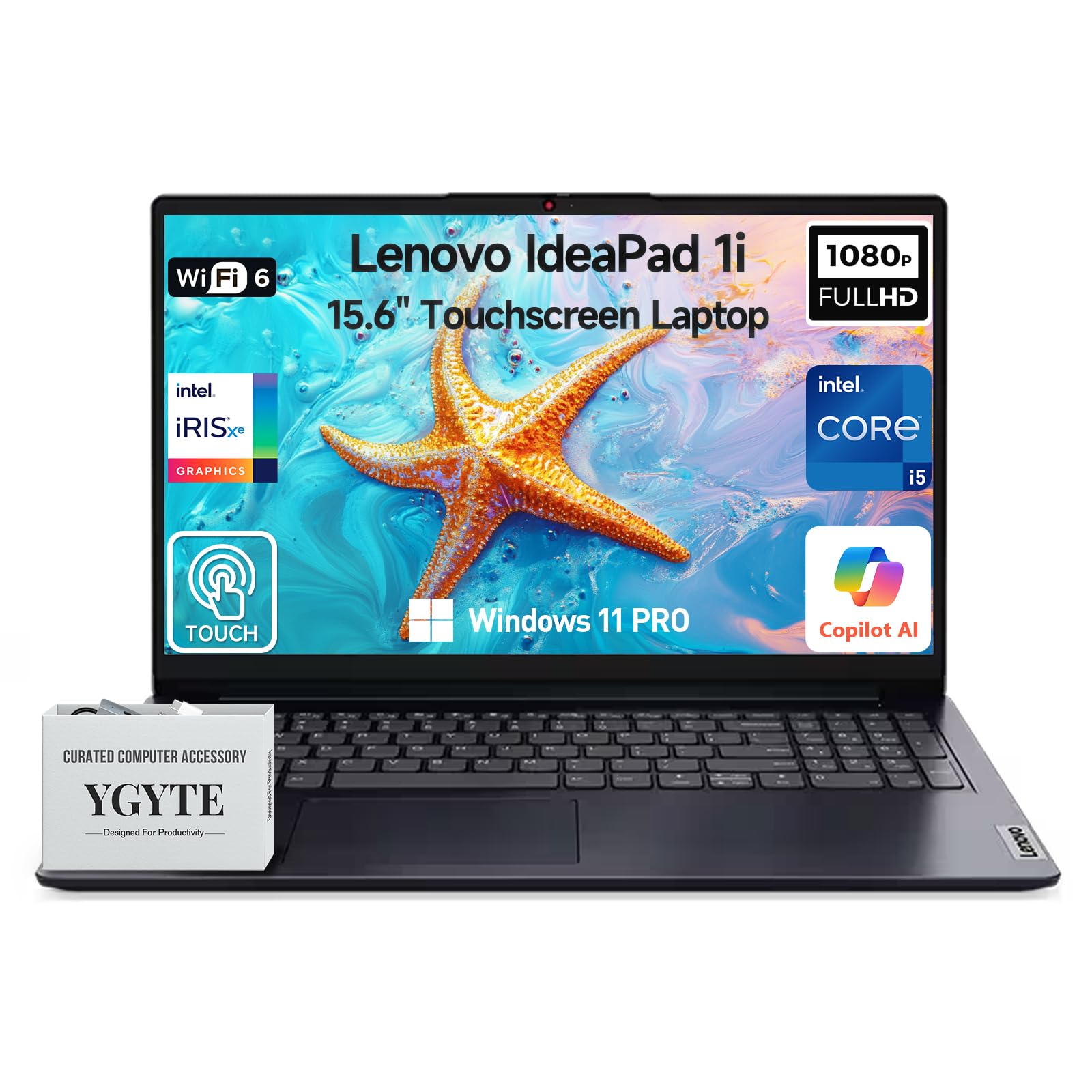 Amazon.com: Lenovo 2026 Ideapad 1i 15 Inch Touchscreen Laptop