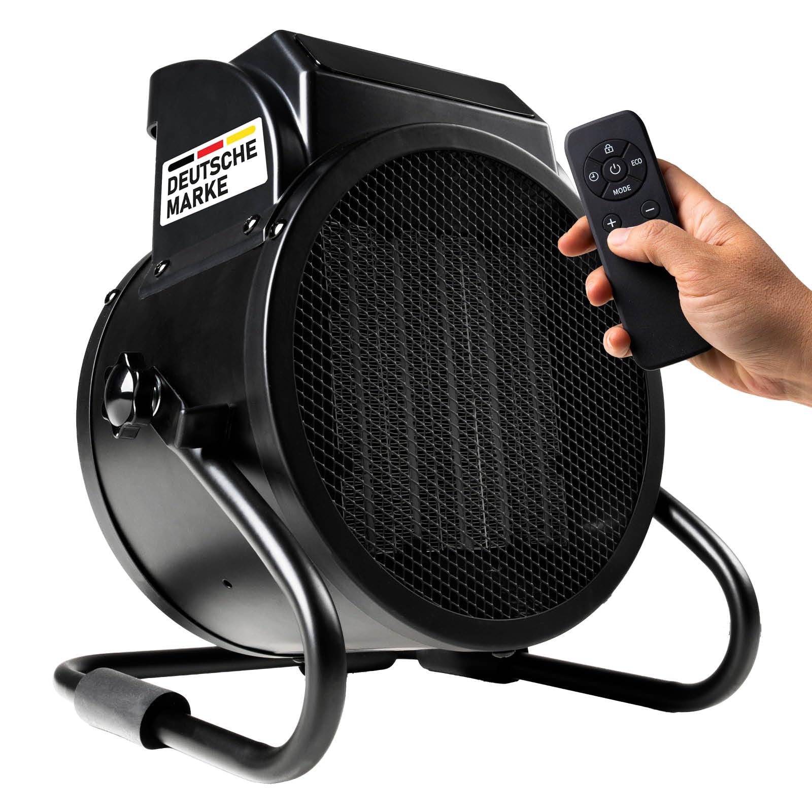 BRAST Keramik Heizlüfter 3000W | mit Temperaturfühler | LED-Bedienfeld