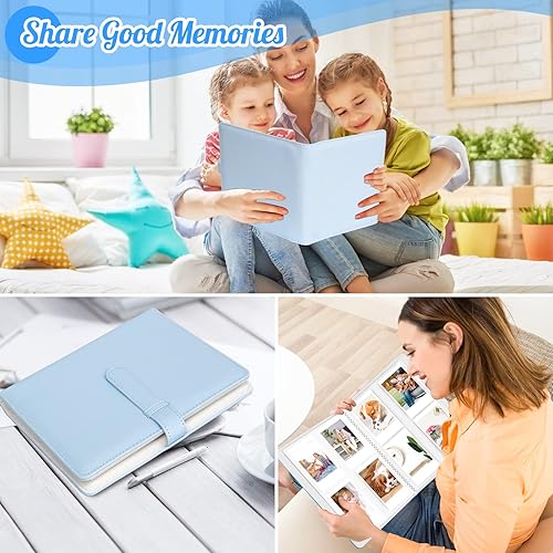 Miniatura 5 de Ablus Álbum de fotos de 256 bolsillos para impresoras Polaroid Snap SnapTouch Zip Mint Cámaras, Fujifilm Instax Mini 11 90 9 8+ 8 7S 70 50S 26 25