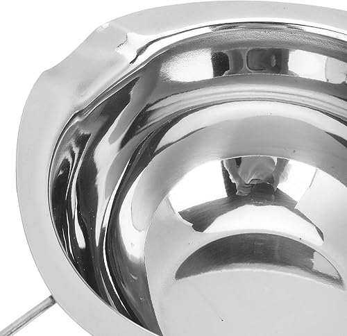 Miniatura 8 de Olla doble caldera 2 ollas de acero inoxidable de 135fl oz pequeña sartén de leche para calentar el agua olla de fusión para mantequilla y queso de