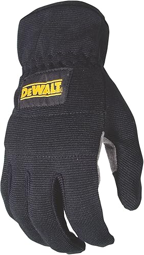 DeWalt DPG218XL RapidFit - Guantes sin cordones, talla XL, color negro