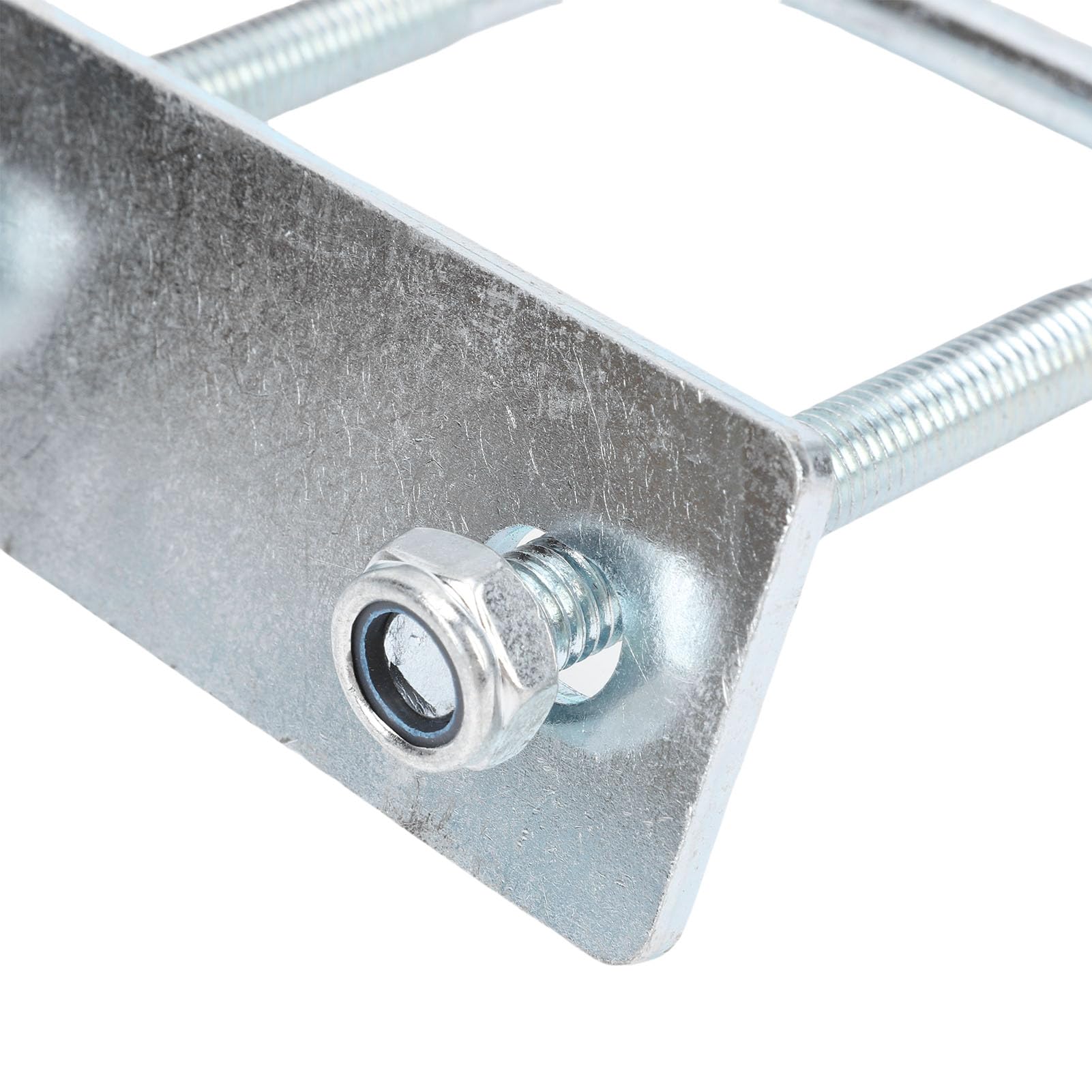 KIMISS Square U Burts Zestaw Ciężkich Stalowych Zacisków Sprężyn Stalowych do Przyczepy 4PCS 5 X 3,23 Cala