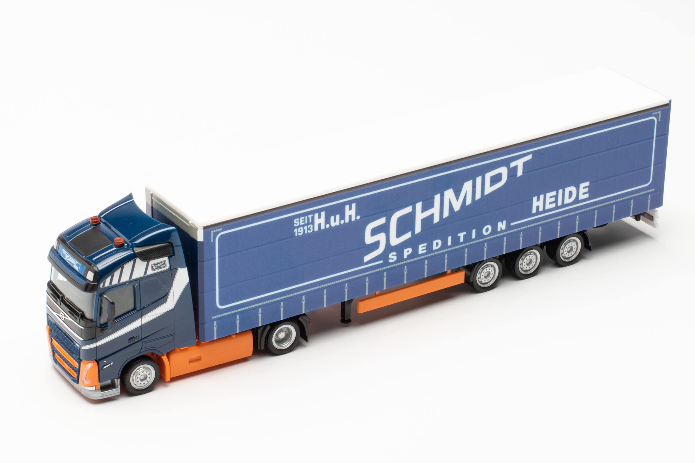 Amazon.co.jp: Herpa 315371 Volvo FH GI 2020 カーテンサイド セミ