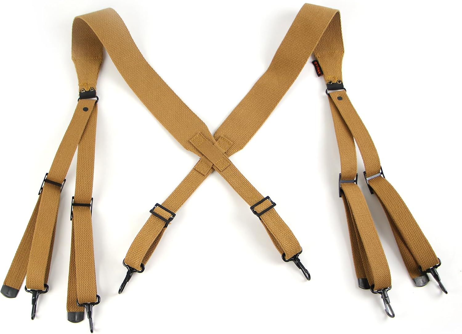 ANQIAO WW2 Us Army M36 Suspenders Combat X Strap Webbing Canvas