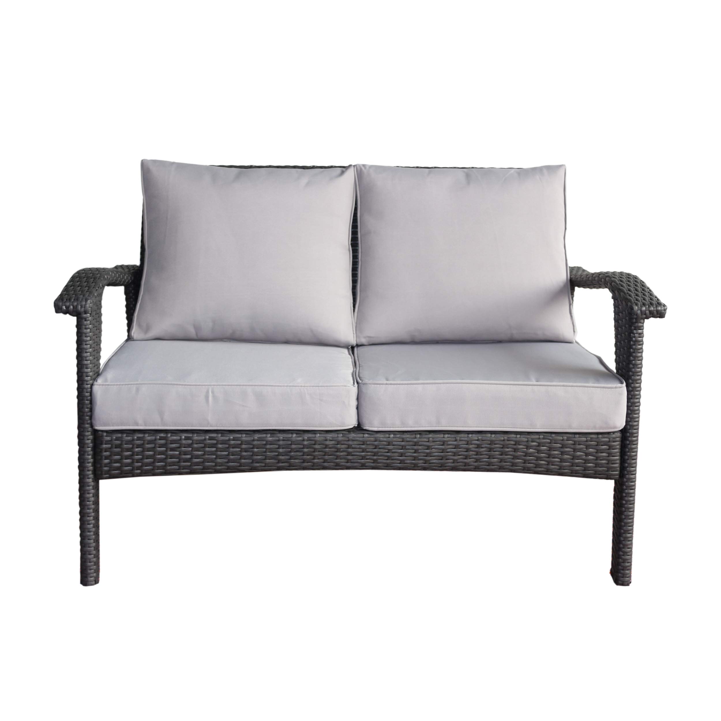 Christopher Knight Home Honolulu Outdoor Wicker Loveseat with Water